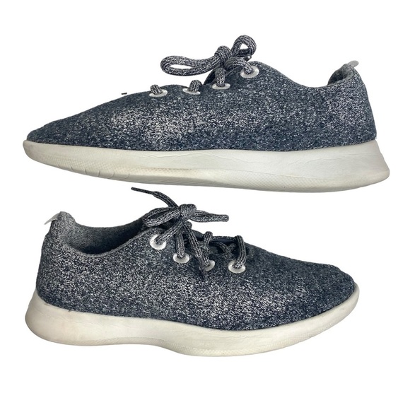 Allbirds Wool Runners Gray Women's Lace Comfort Shoes Sneakers Size W9 - Picture 7 of 11